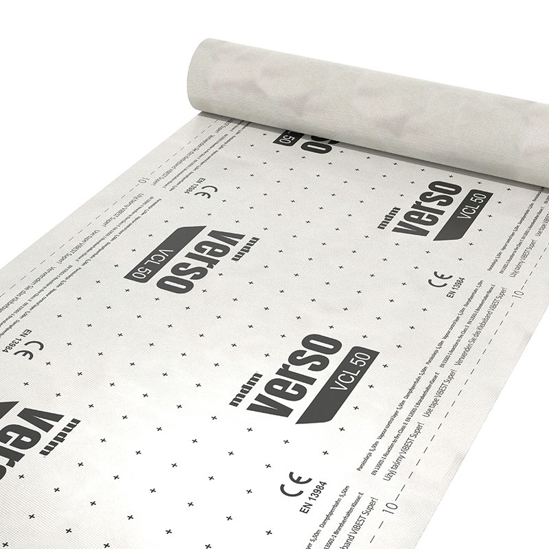 MDM VERSO VCL 50 – 2vrstvá parotěsná fólie, role 1,5×50 m (75 m²)