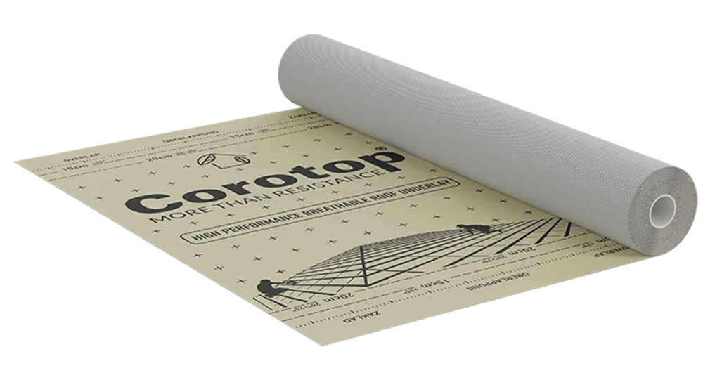 Corotop Smart – vysoce difuzní třívrstvá střešní membrána