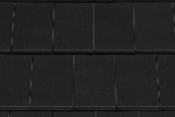 SIMPLA – Břidlicová engoba, pohled na položení tašek