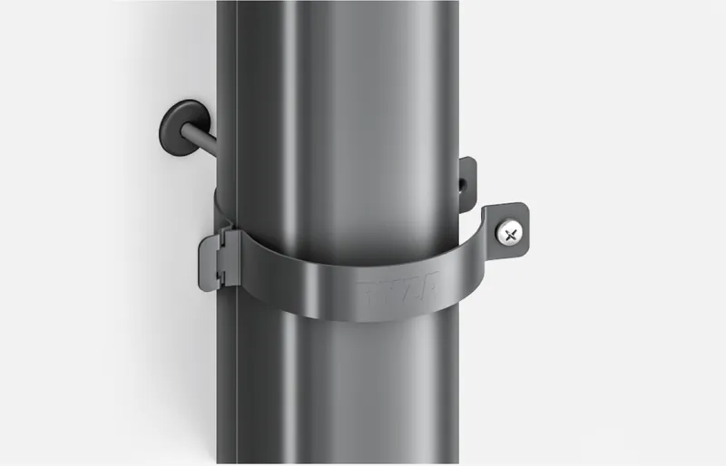 Obejmy rury spustowej