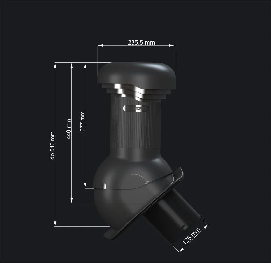 Kominek WiroVent®PRO Ø 125