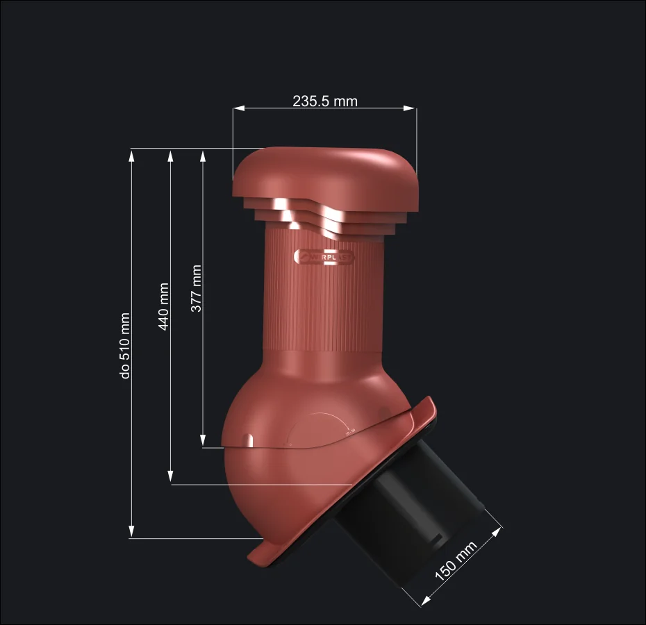 Kominek WiroVent®PRO Ø 150